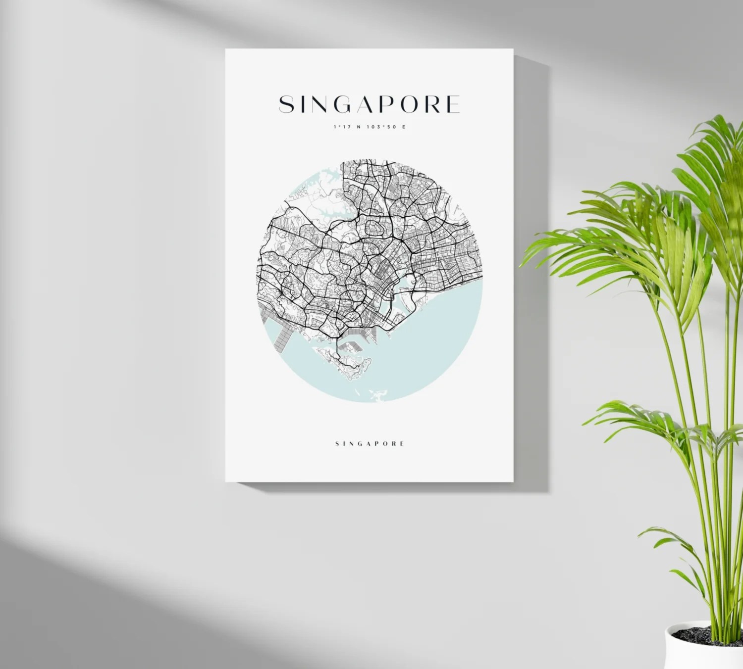 Singapore V2 Aluminum Print - Image 7