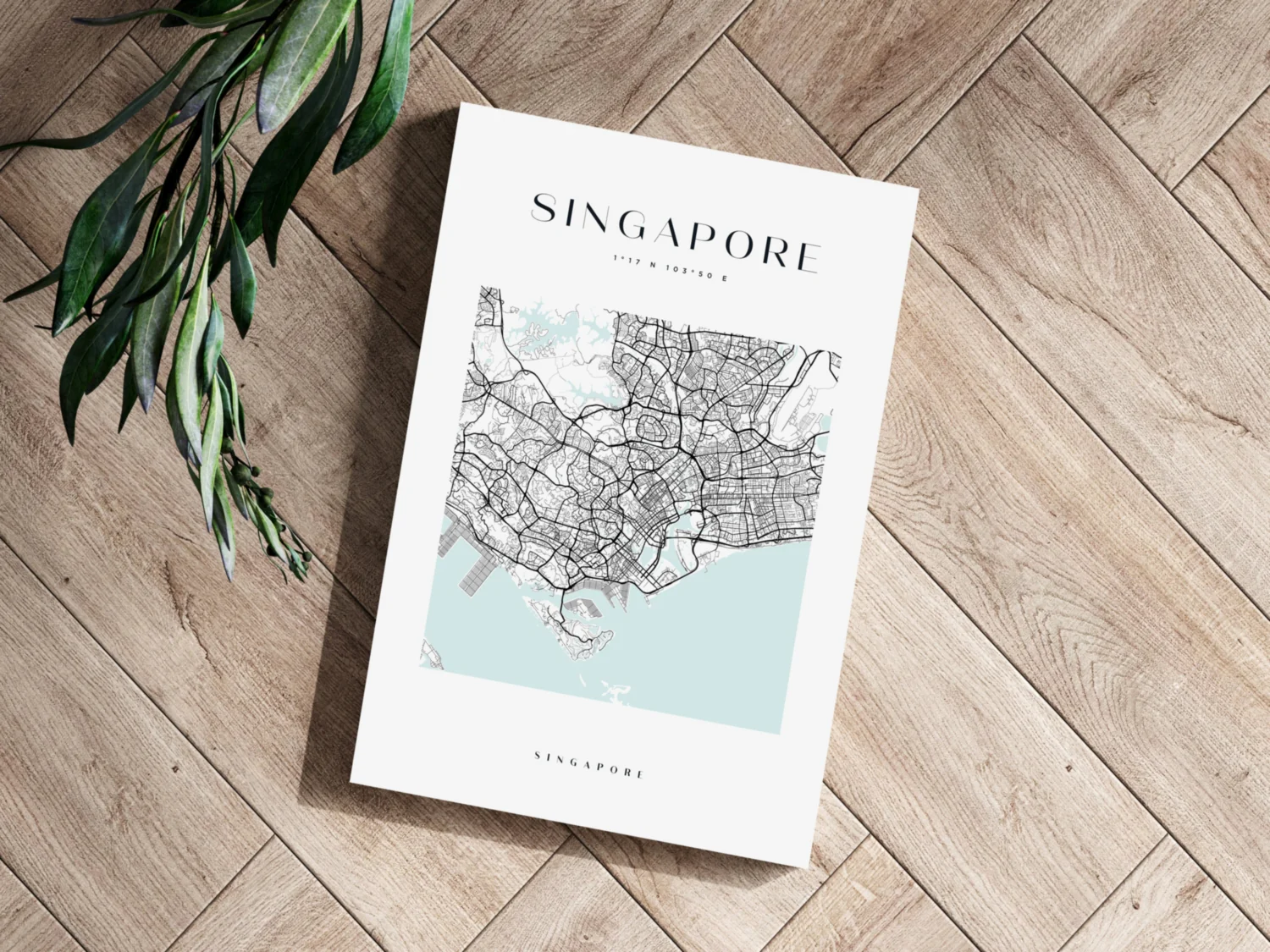 Singapore V3 Aluminum Print - Image 3