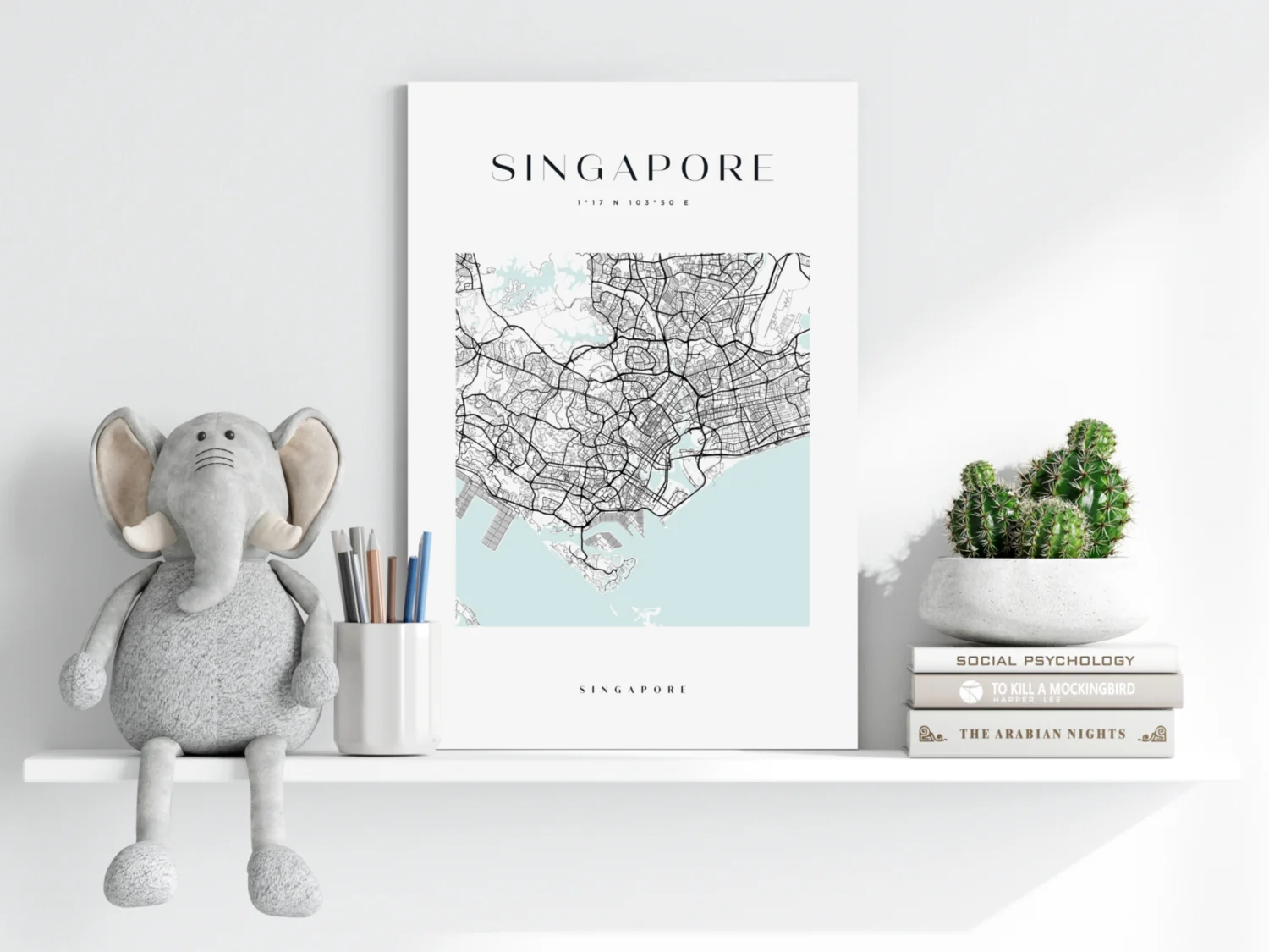 Singapore V3 Aluminum Print - Image 6