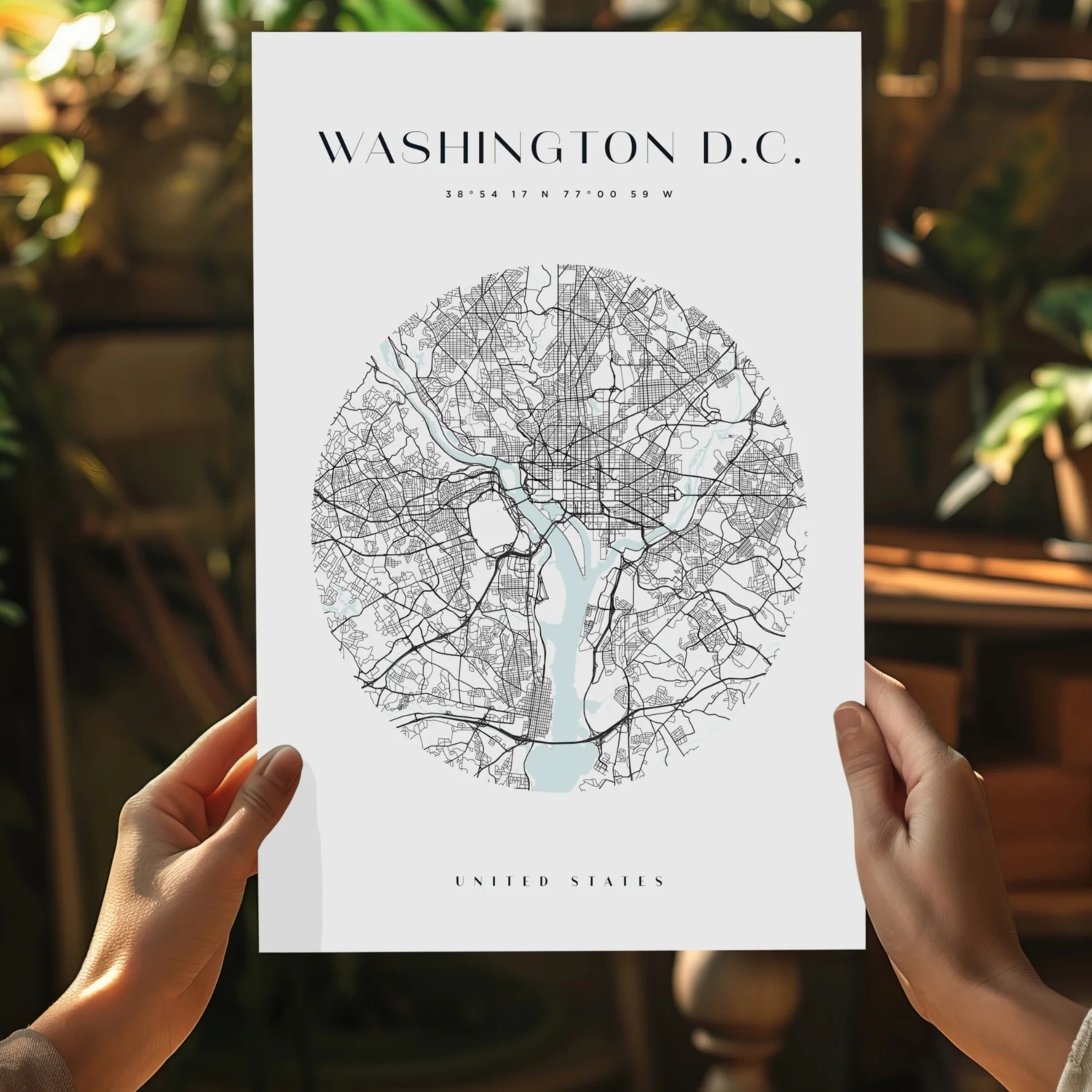 Washington V2 Aluminum Print - Image 5