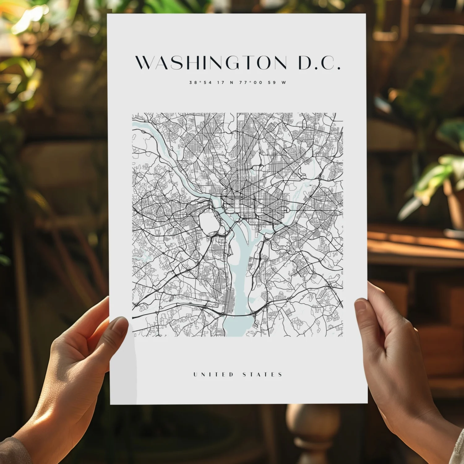 Washington V3 Aluminum Print - Image 5