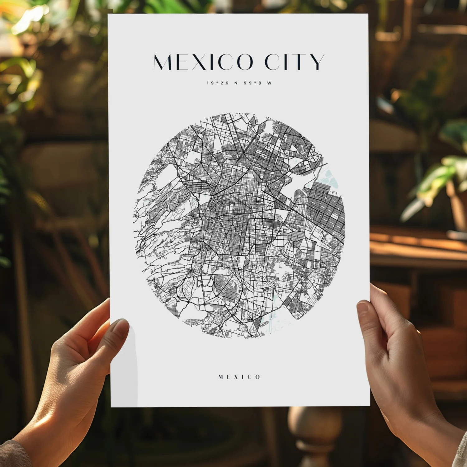 Mexico City V2 Aluminum Print - Image 5
