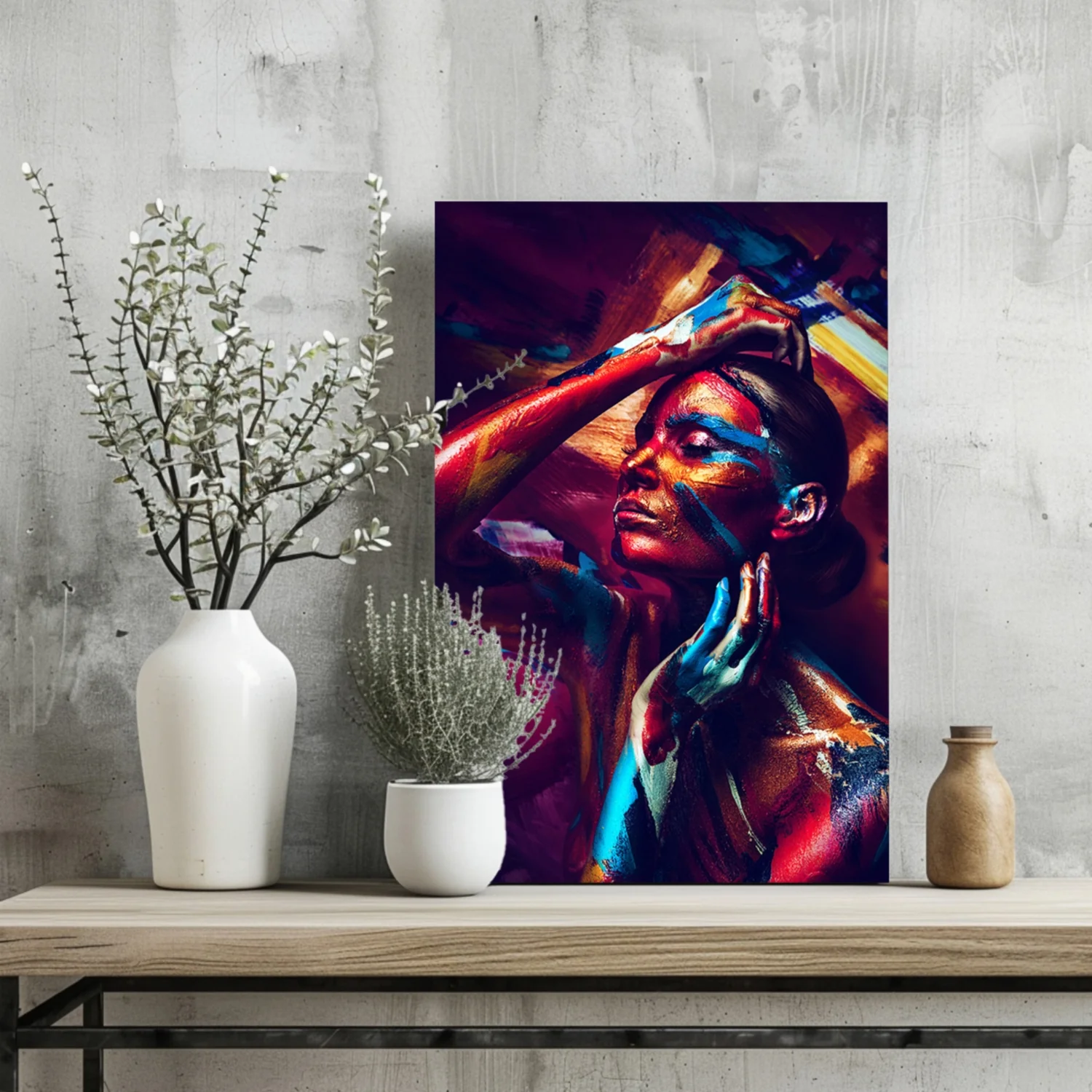 Woman Aluminum Print - Image 2