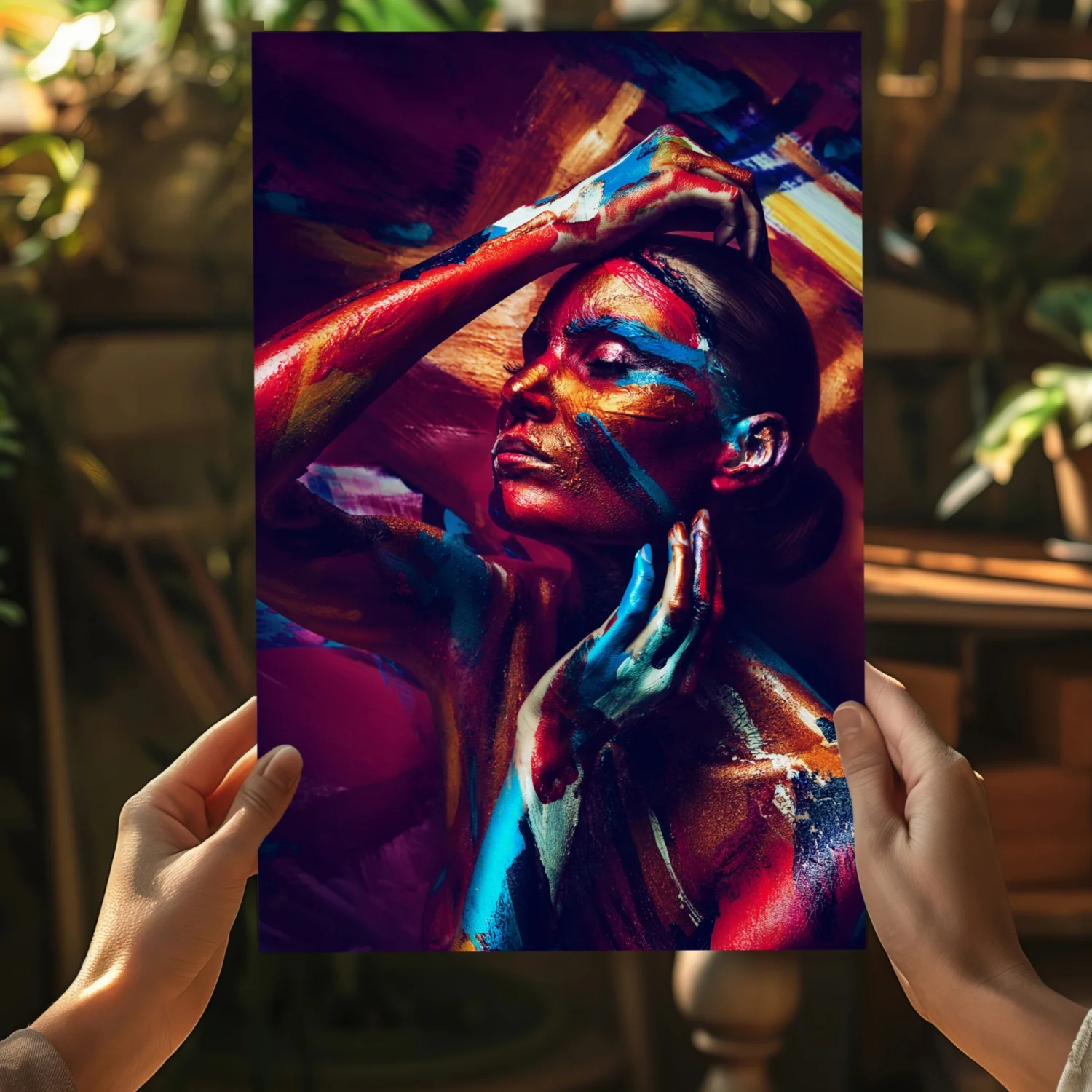 Woman Aluminum Print - Image 5
