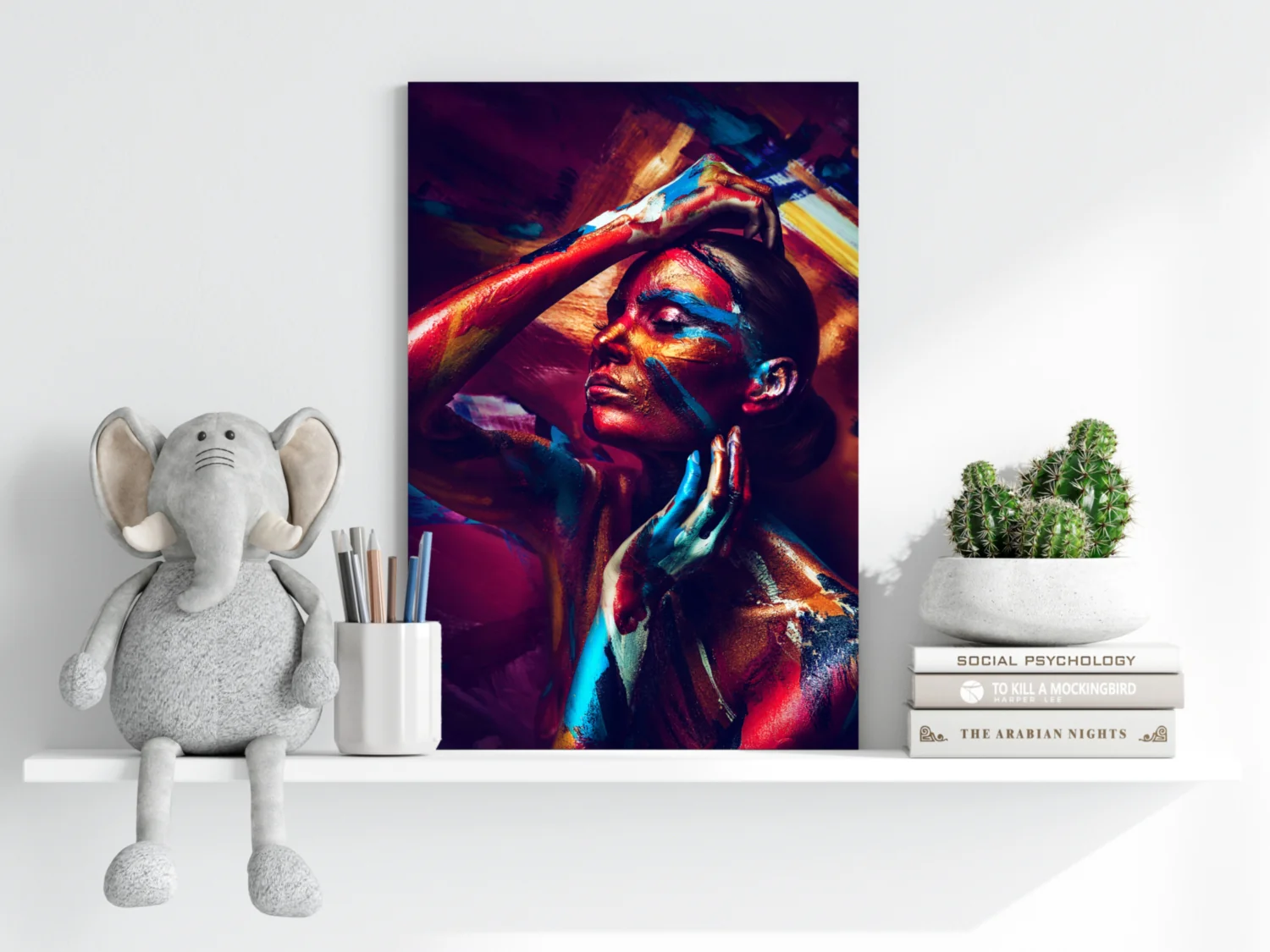 Woman Aluminum Print - Image 6