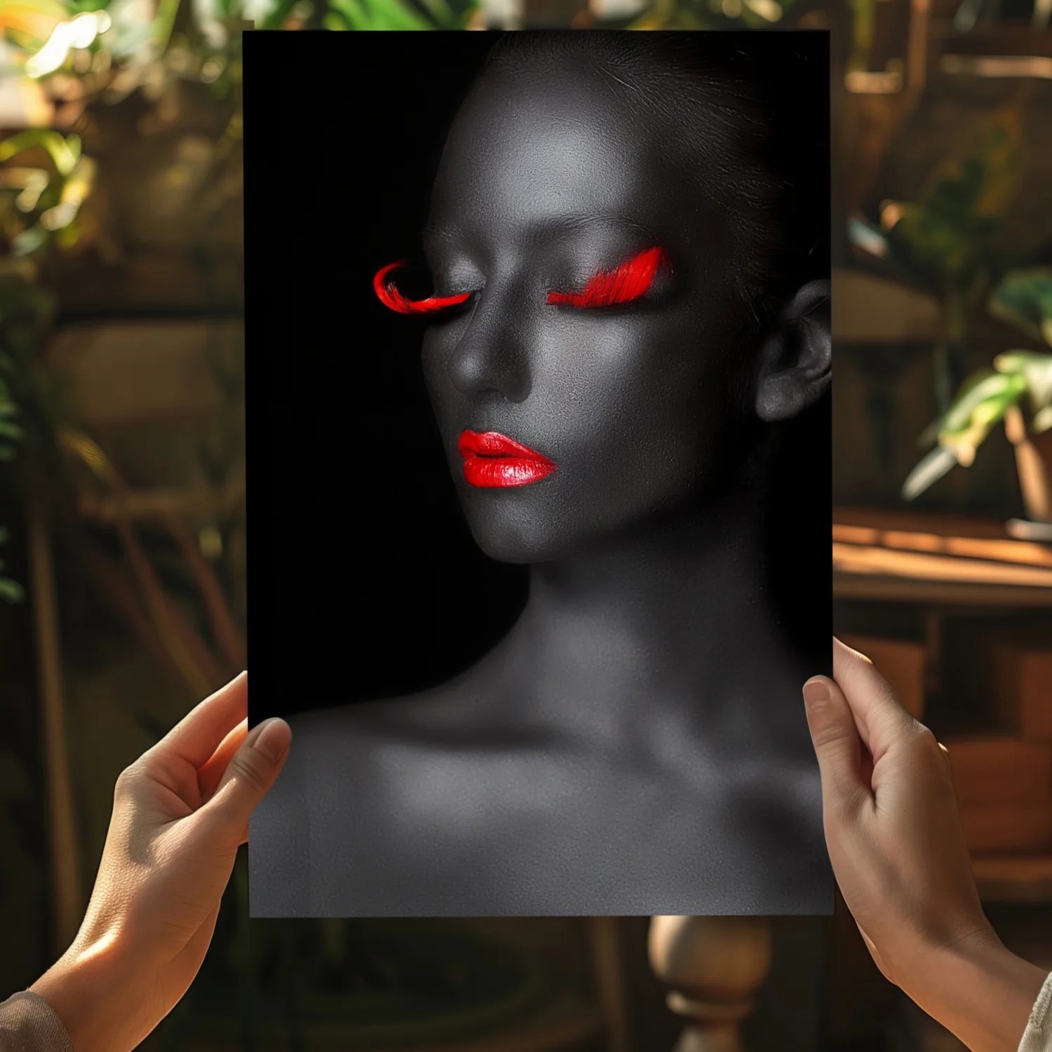 Woman Aluminum Print - Image 5