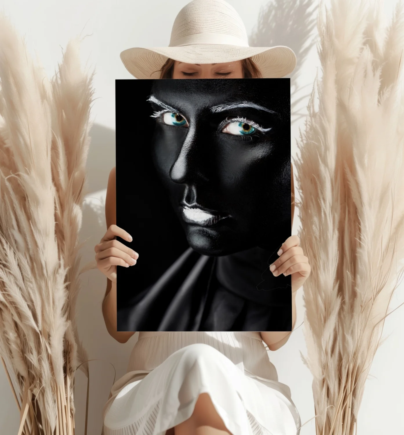 Woman Aluminum Print - Image 4