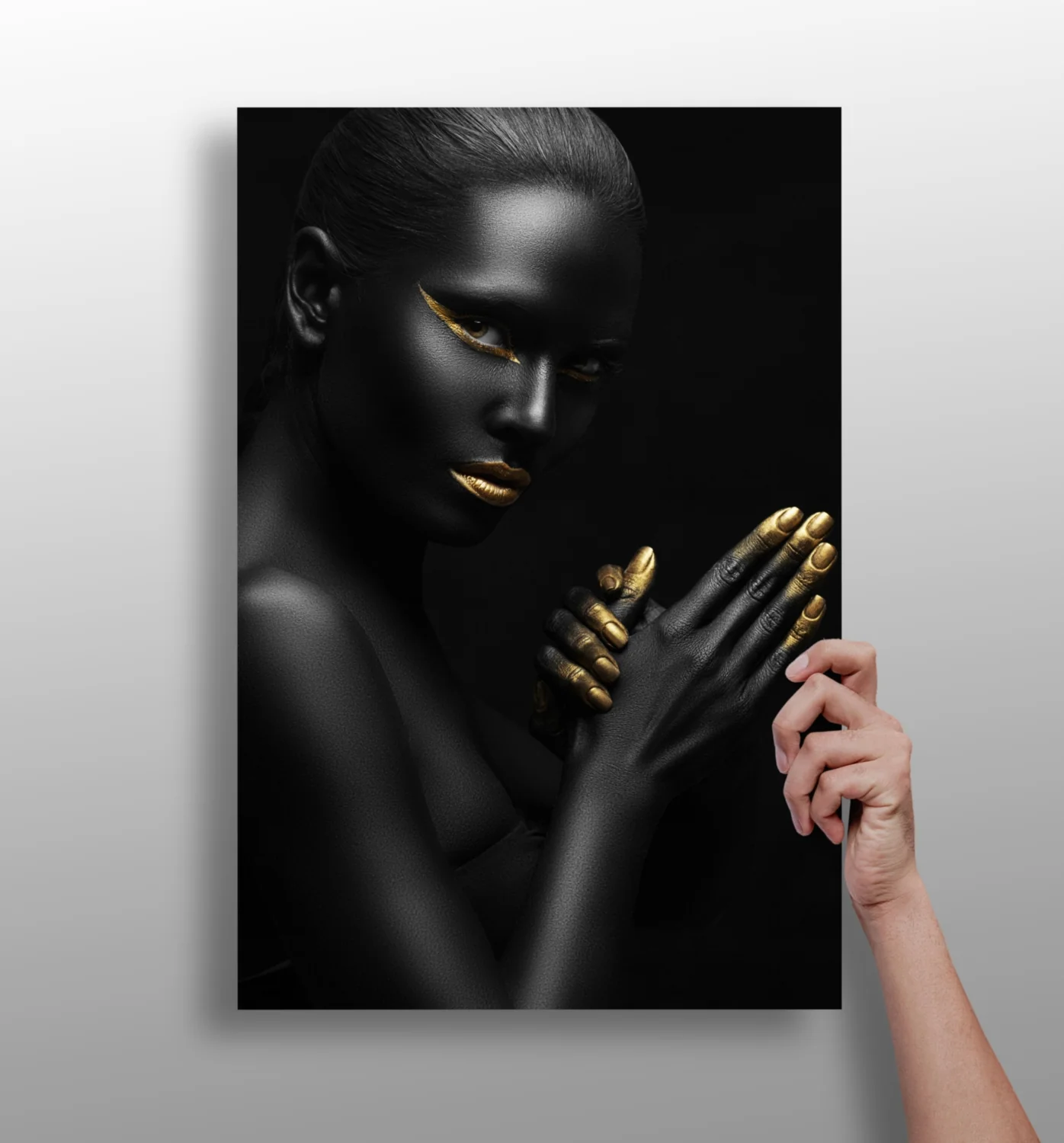 Woman Aluminum Print