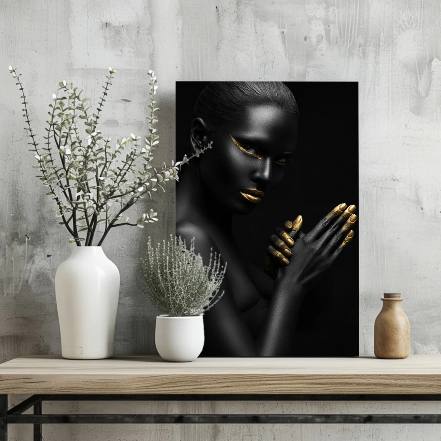Woman Aluminum Print - Image 2
