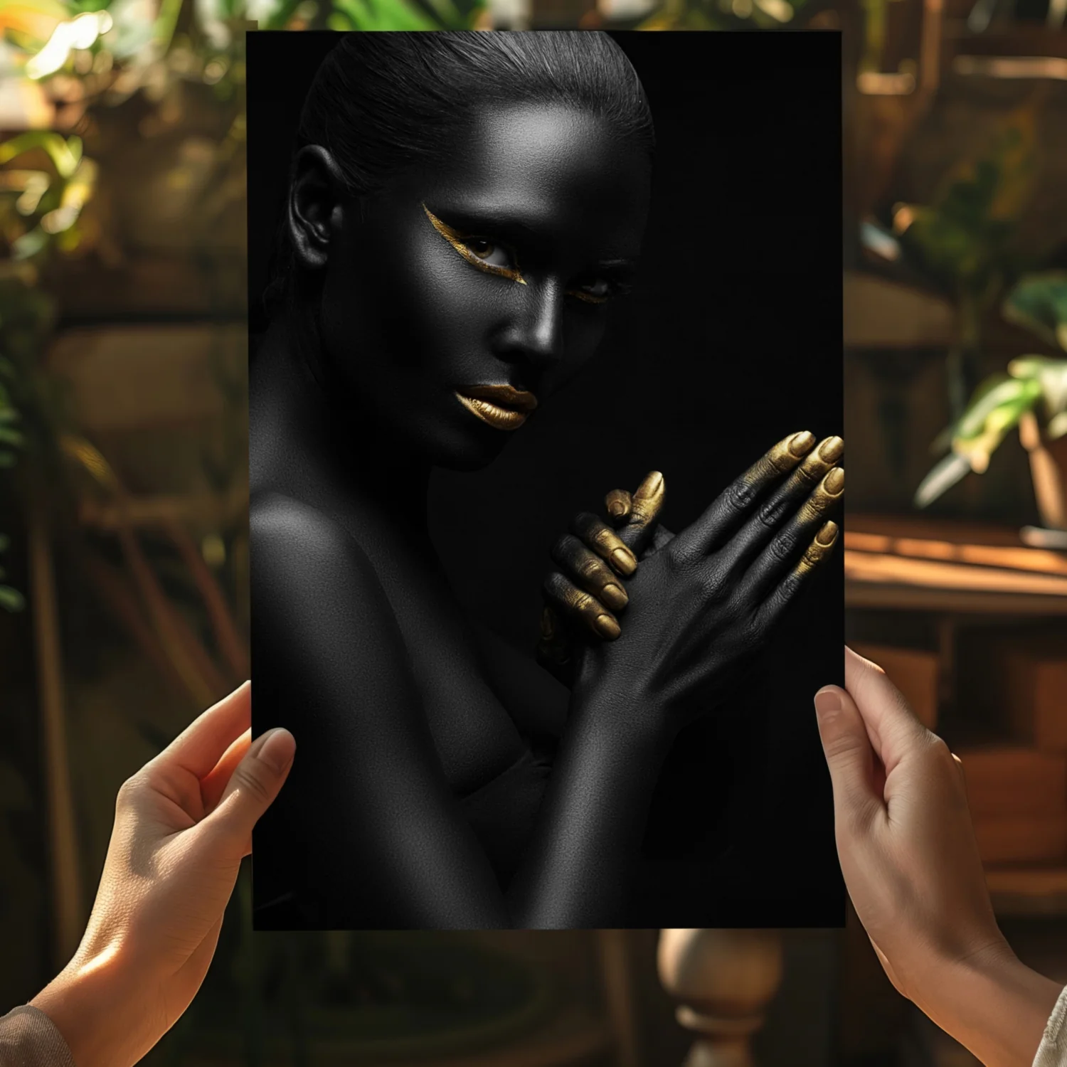 Woman Aluminum Print - Image 5