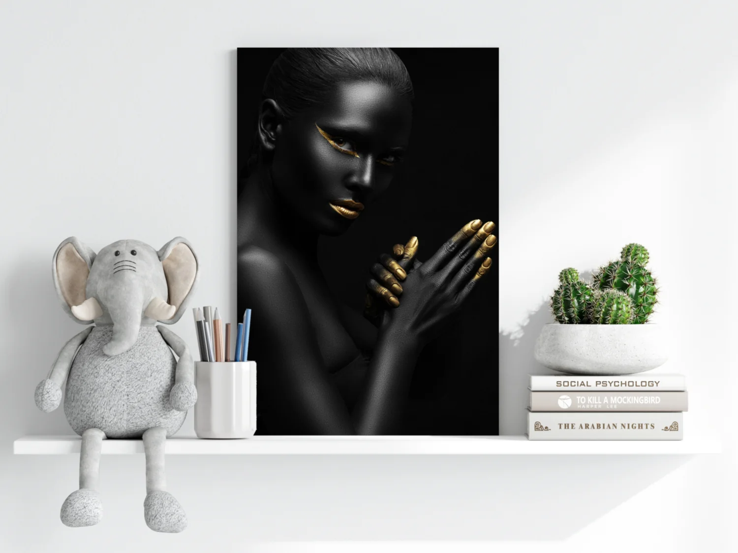 Woman Aluminum Print - Image 6
