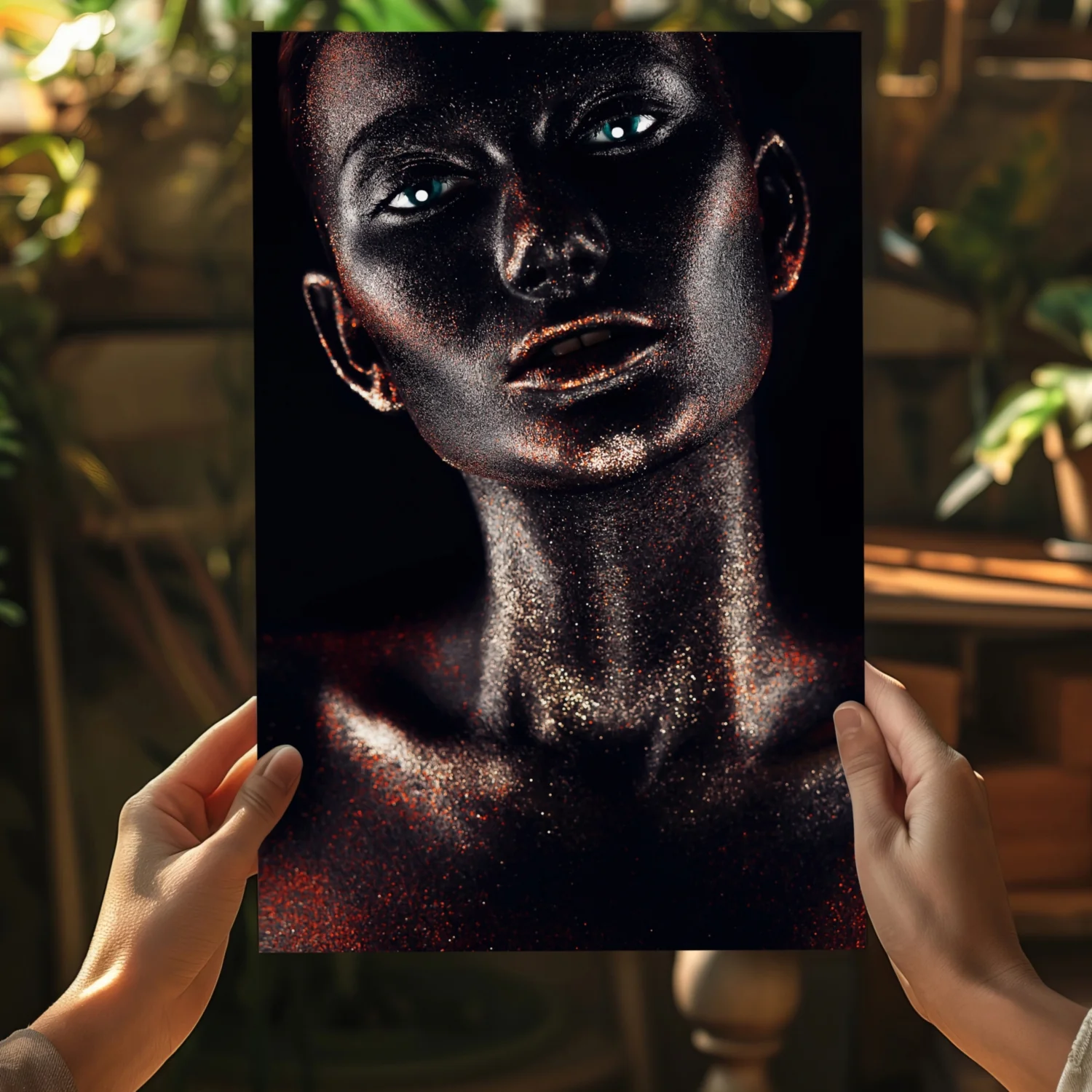 Woman Aluminum Print - Image 5
