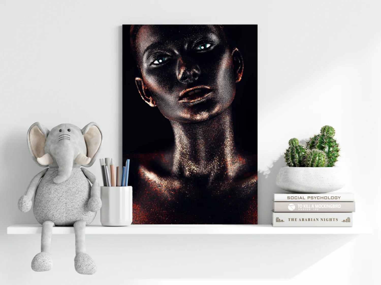 Woman Aluminum Print - Image 6