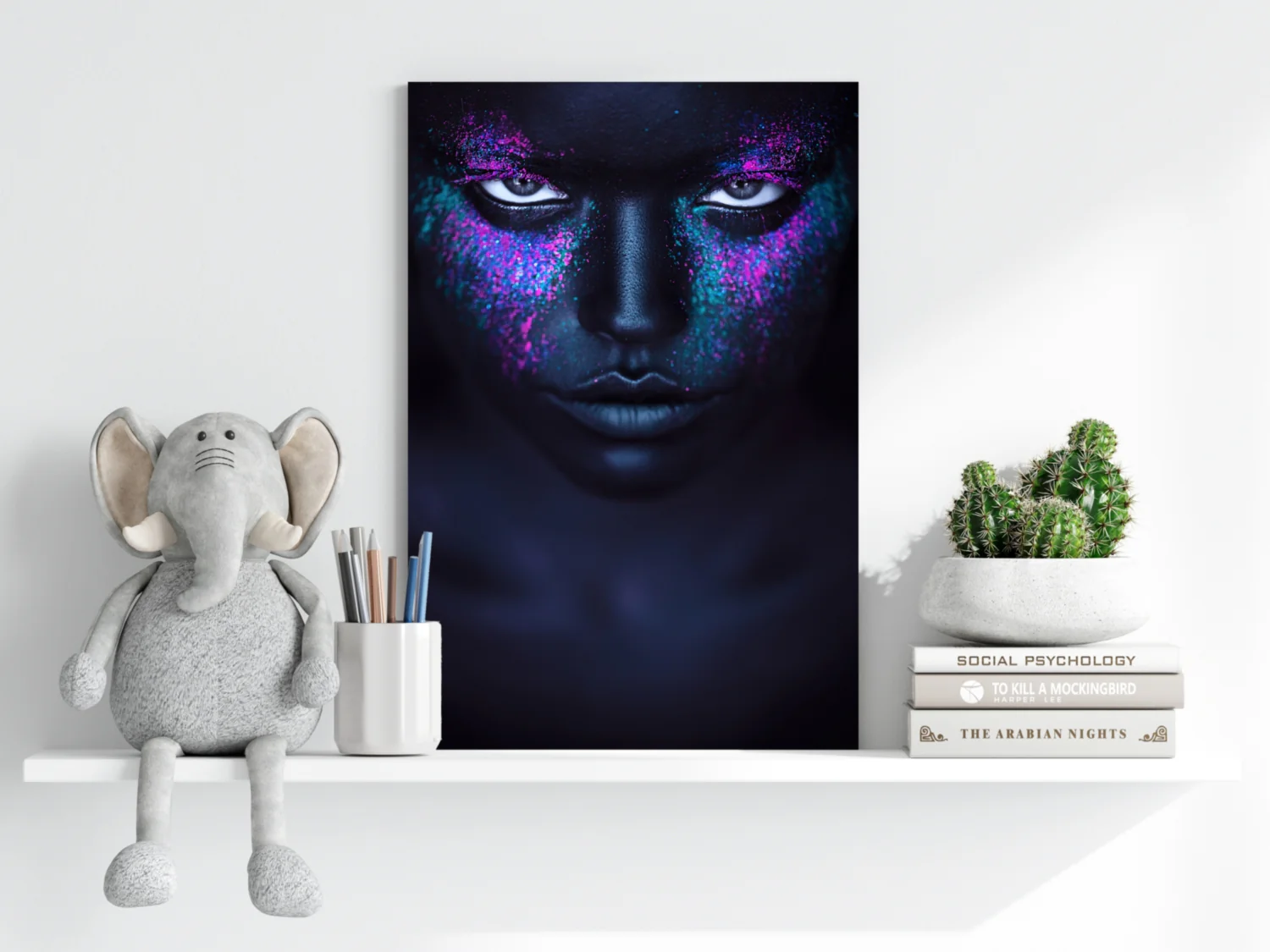 Woman Aluminum Print - Image 6