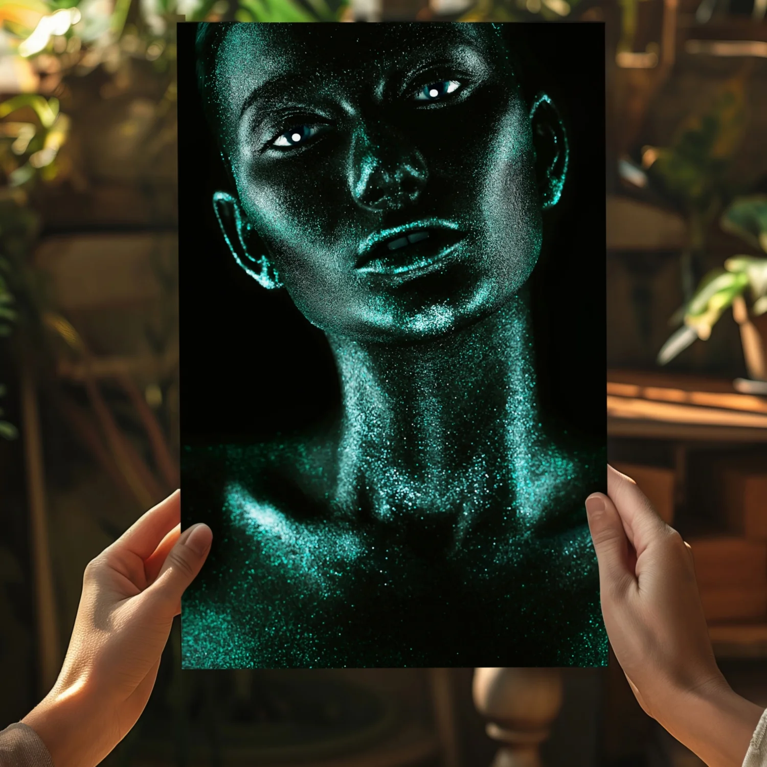 Woman Aluminum Print - Image 5