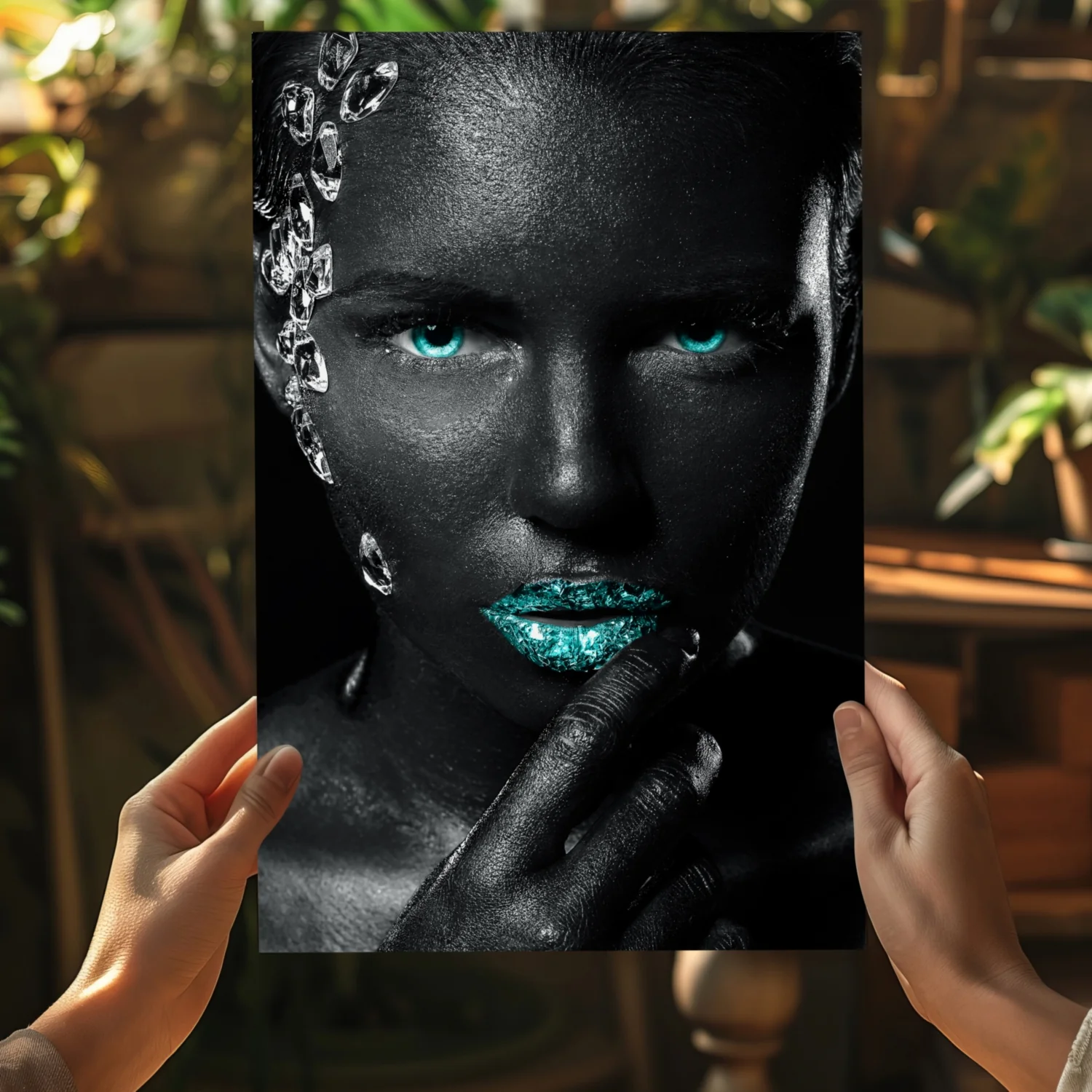 Woman Aluminum Print - Image 5