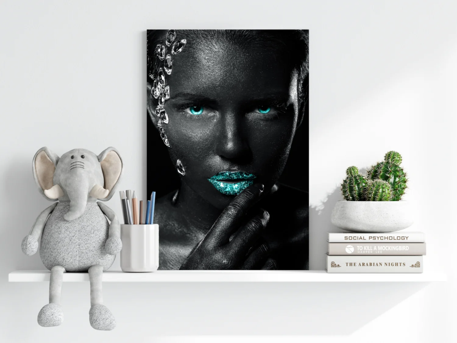 Woman Aluminum Print - Image 6