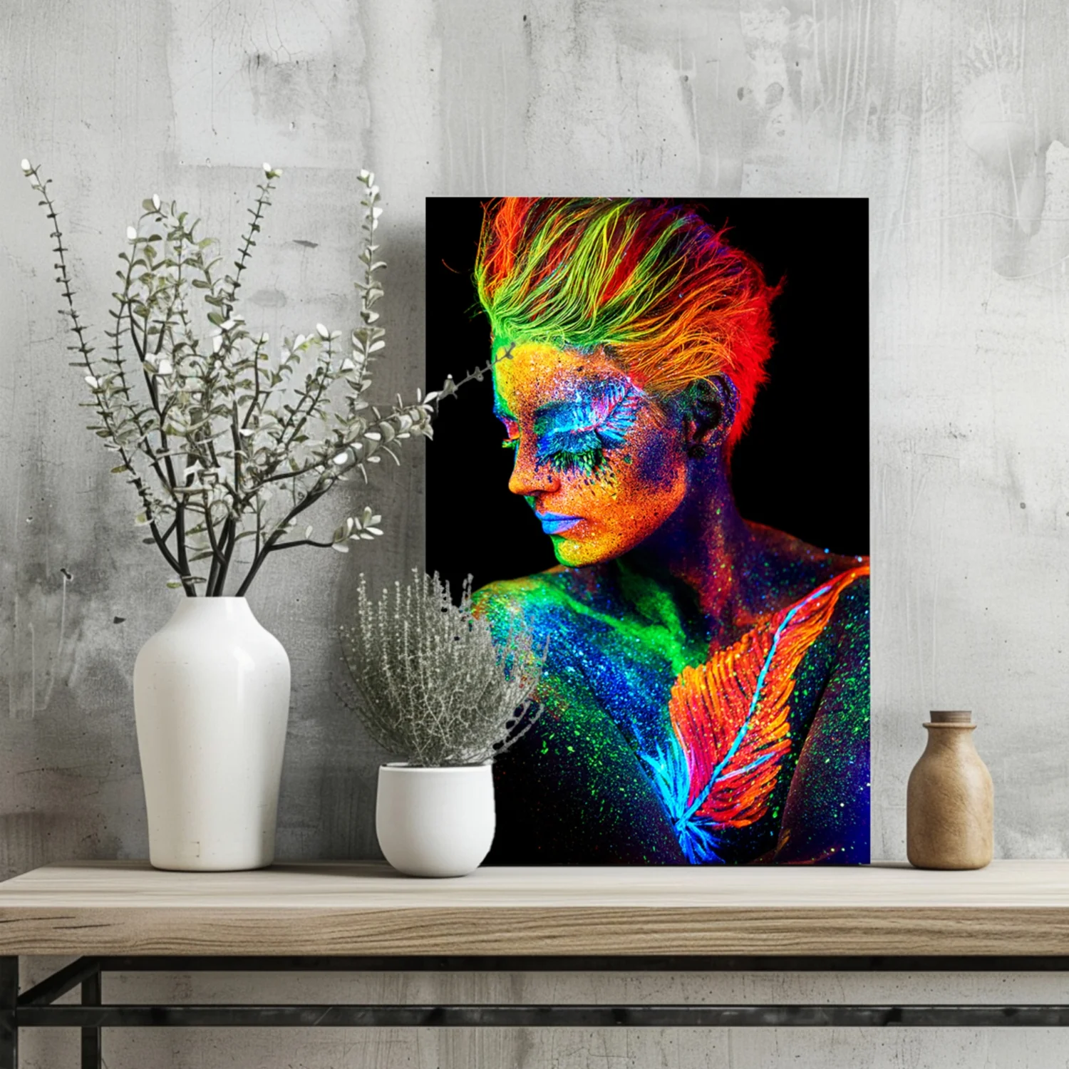 Woman Aluminum Print - Image 2