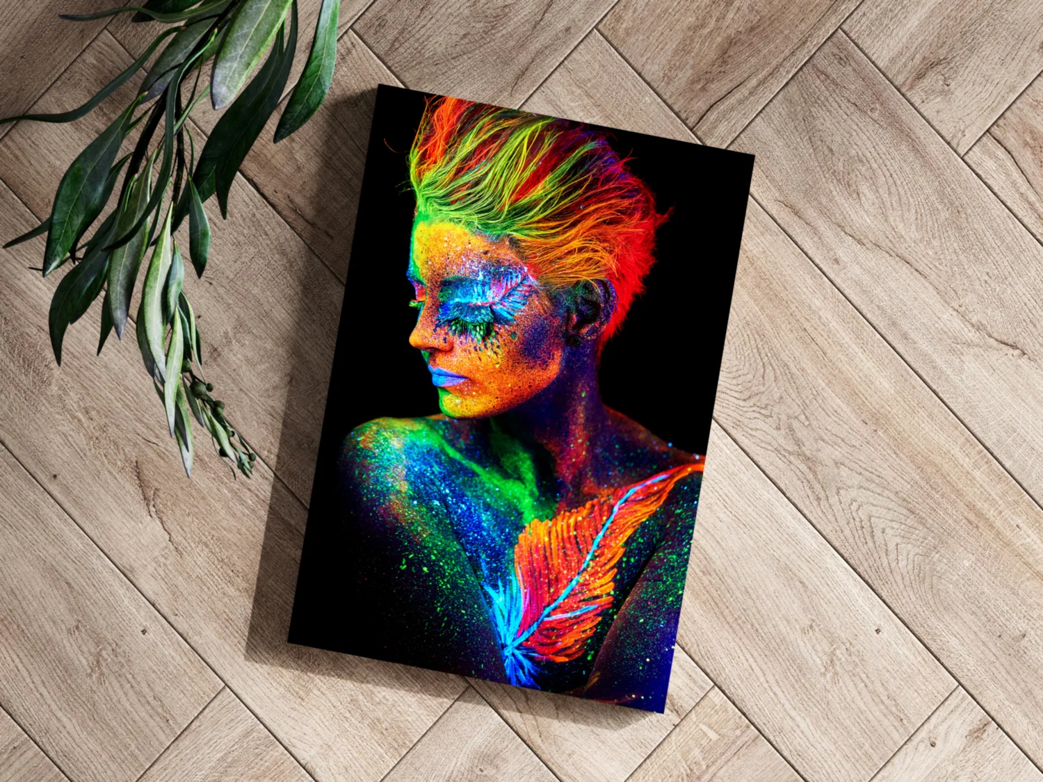 Woman Aluminum Print - Image 3