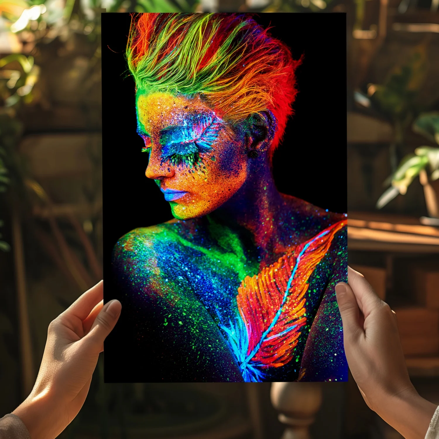 Woman Aluminum Print - Image 5