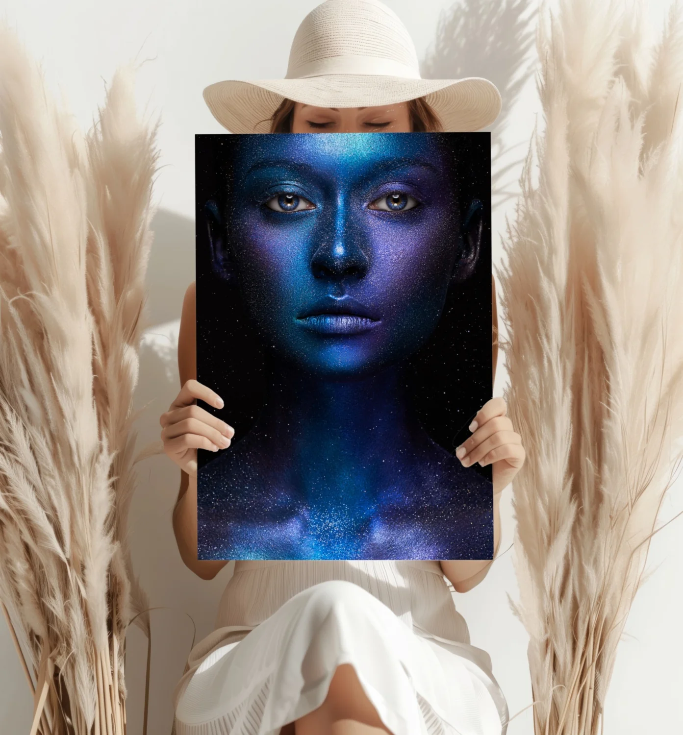 Woman Aluminum Print - Image 4