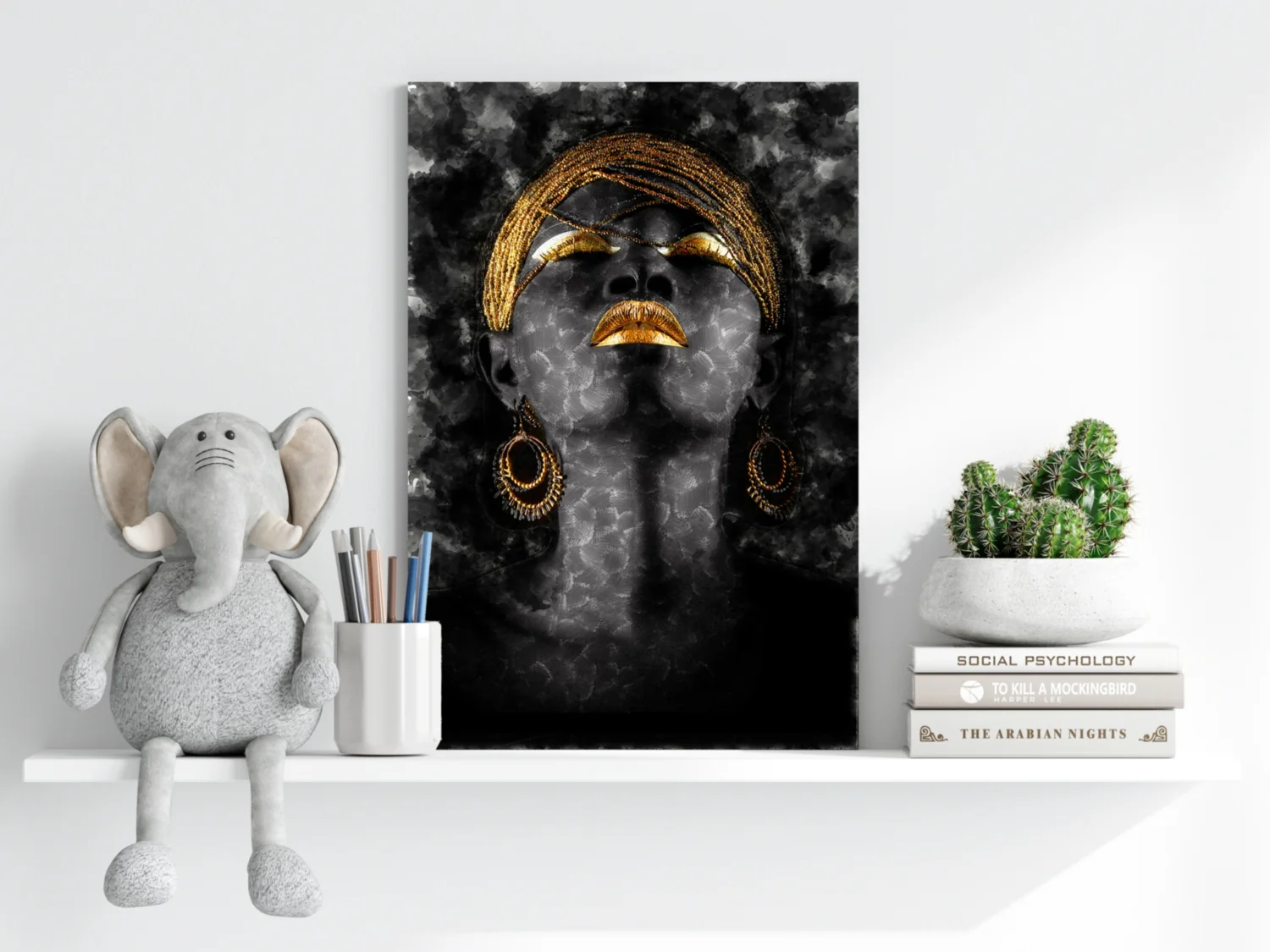 Woman Aluminum Print - Image 6