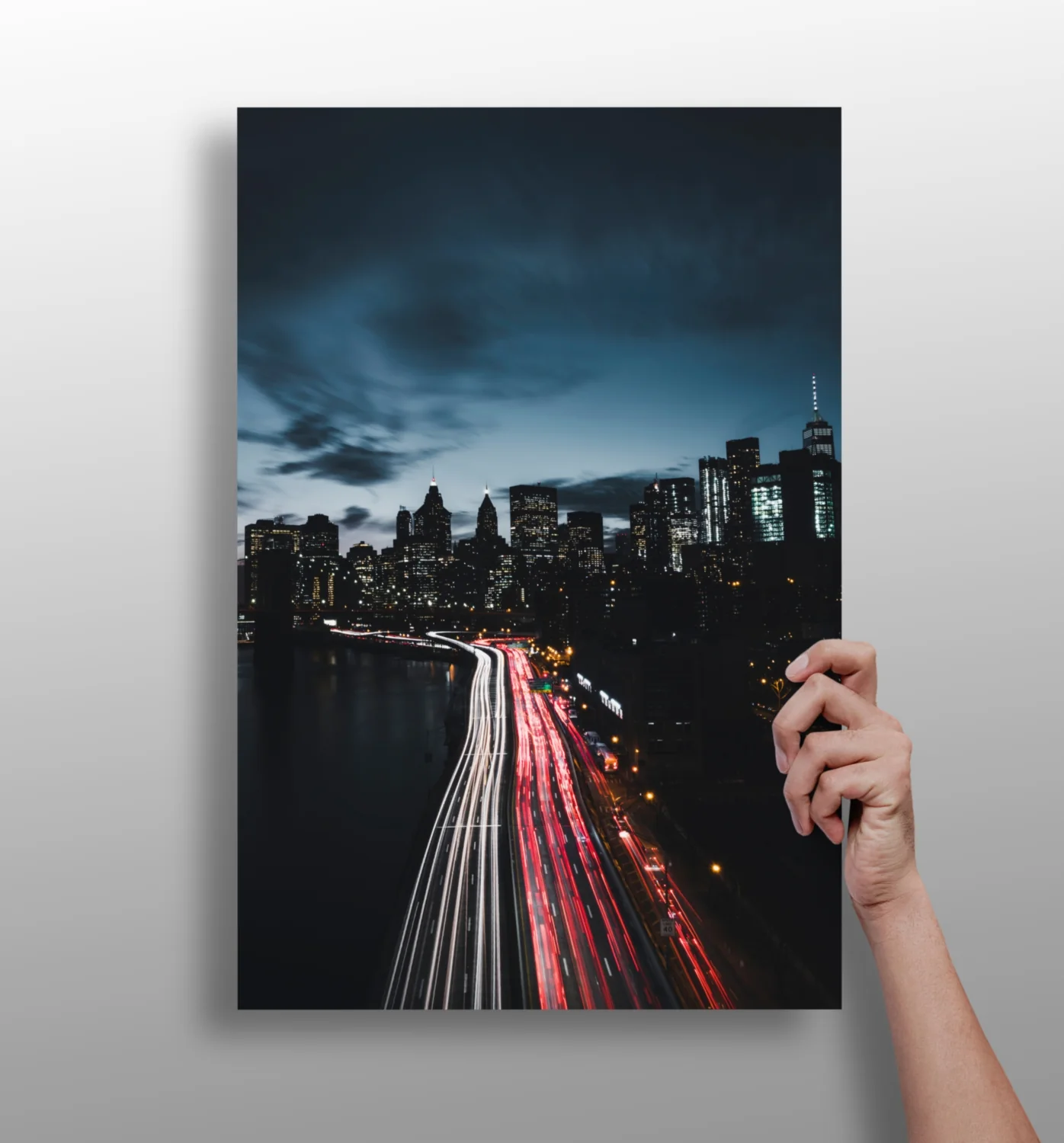 City Aluminum Print
