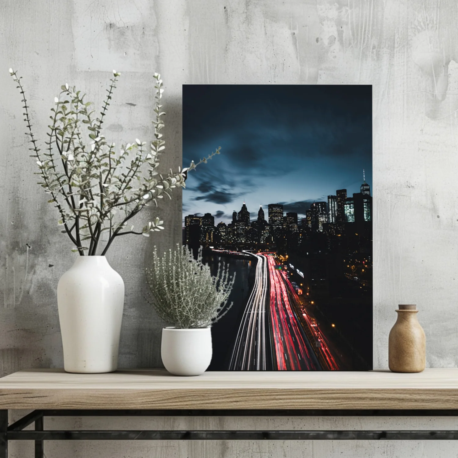 City Aluminum Print - Image 2