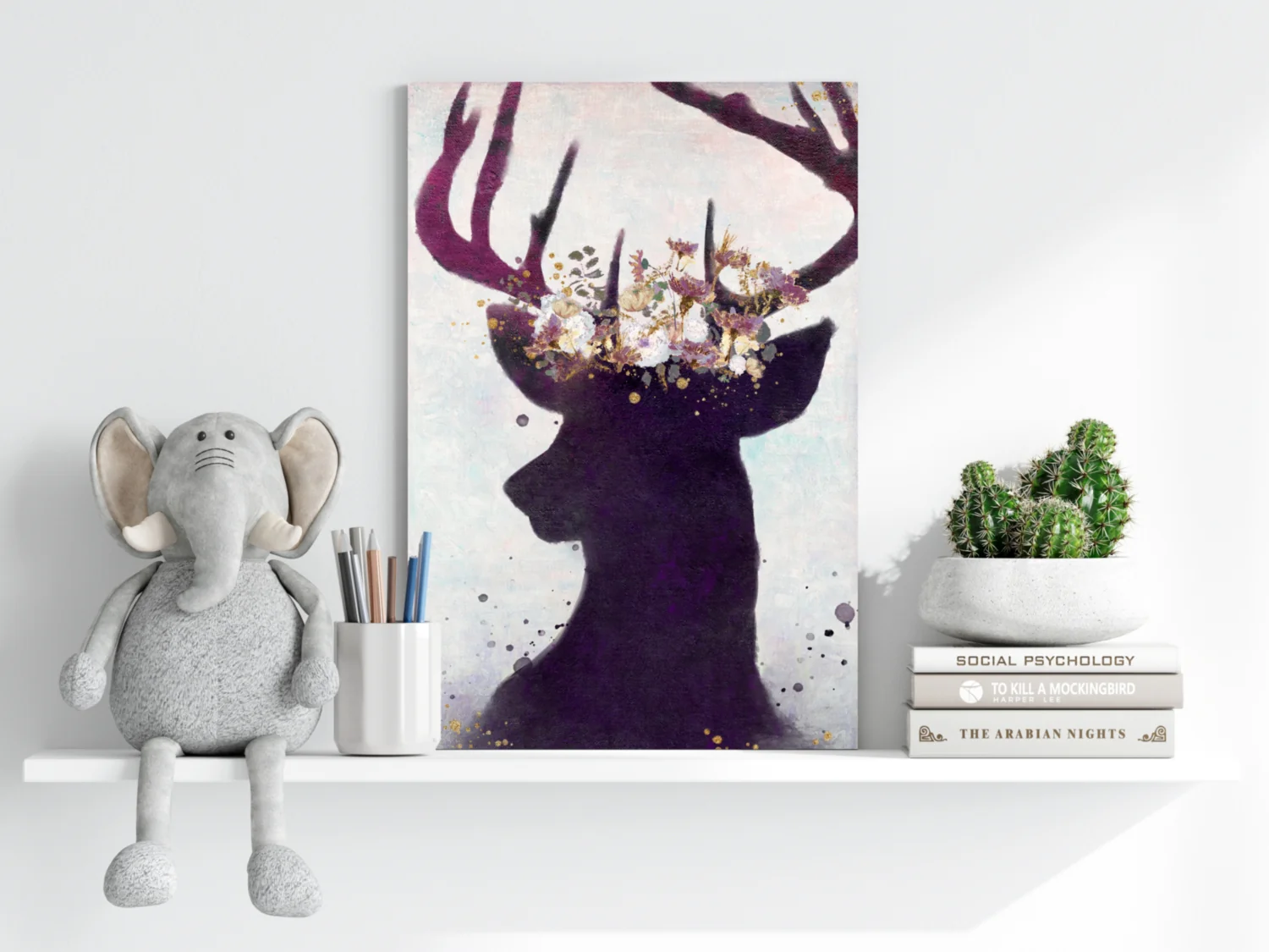 Deer Aluminum Print - Image 6