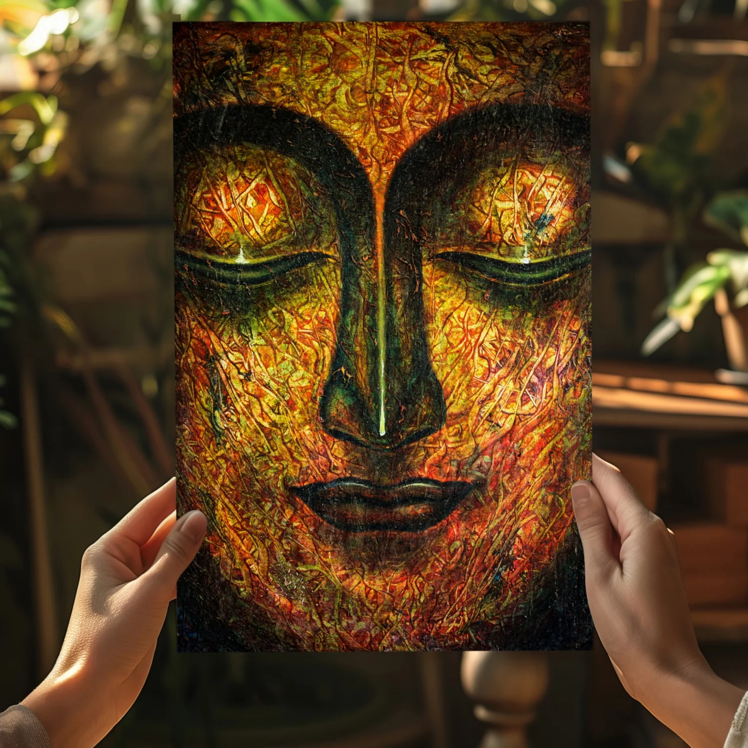 Buddha Aluminum Print - Image 5