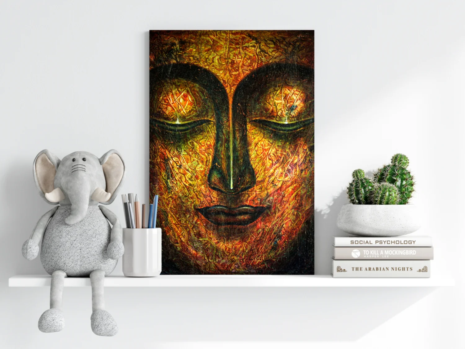 Buddha Aluminum Print - Image 6