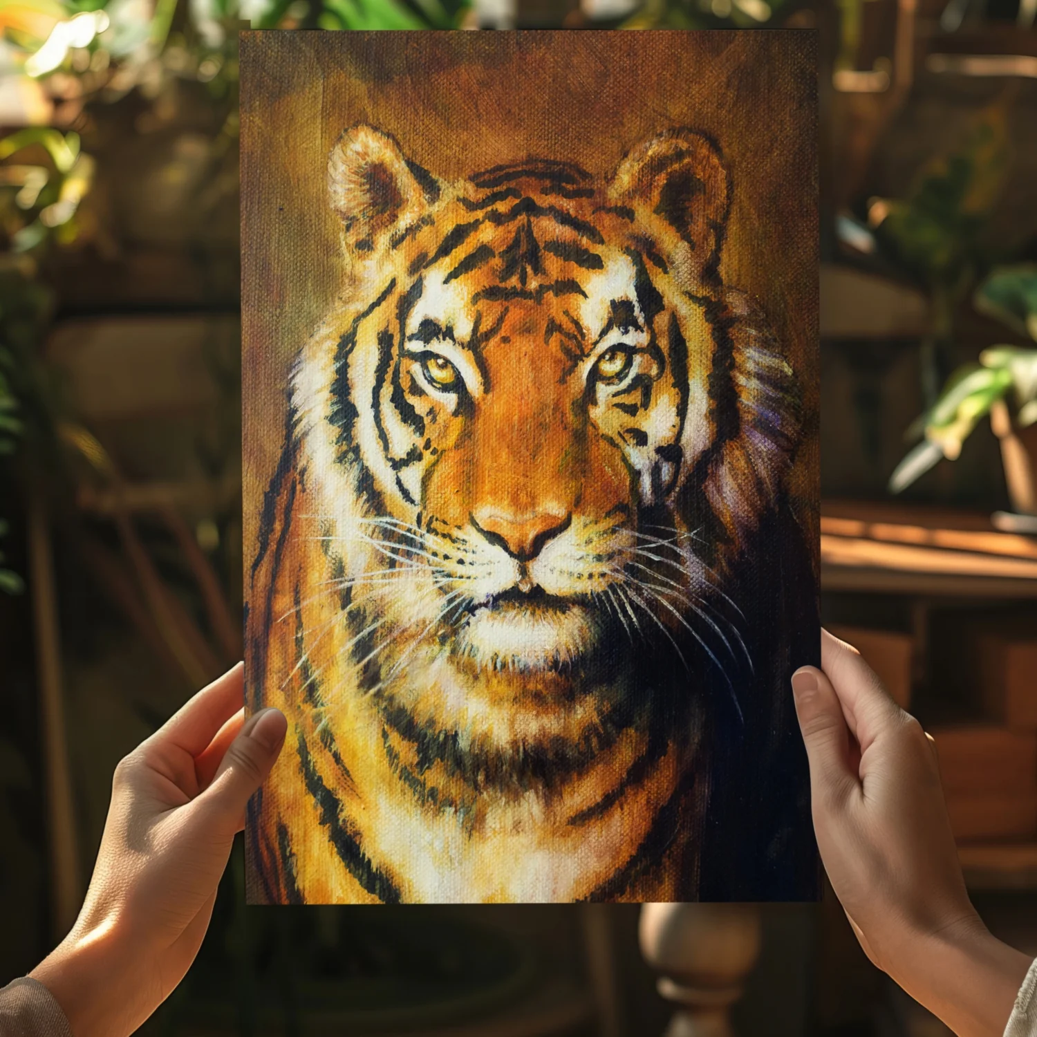 Tiger Aluminum Print - Image 5