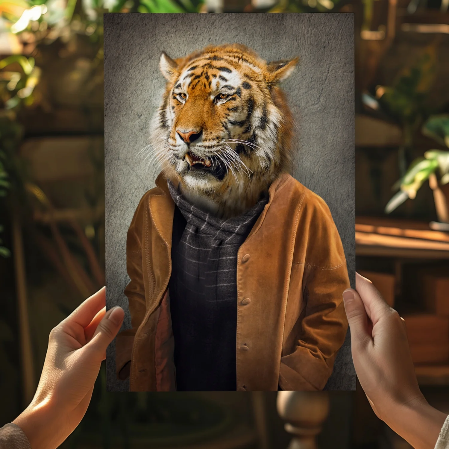 Tiger Aluminum Print - Image 5