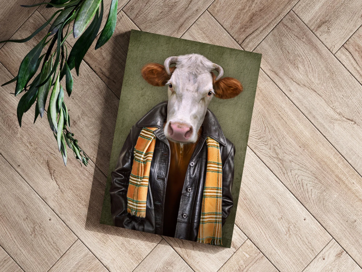 Ox Aluminum Print - Image 3