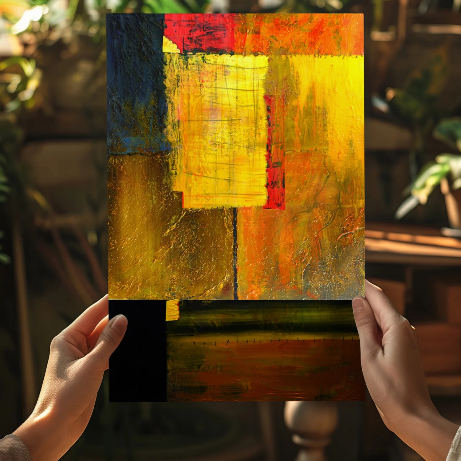 Abstract Aluminum Print - Image 5
