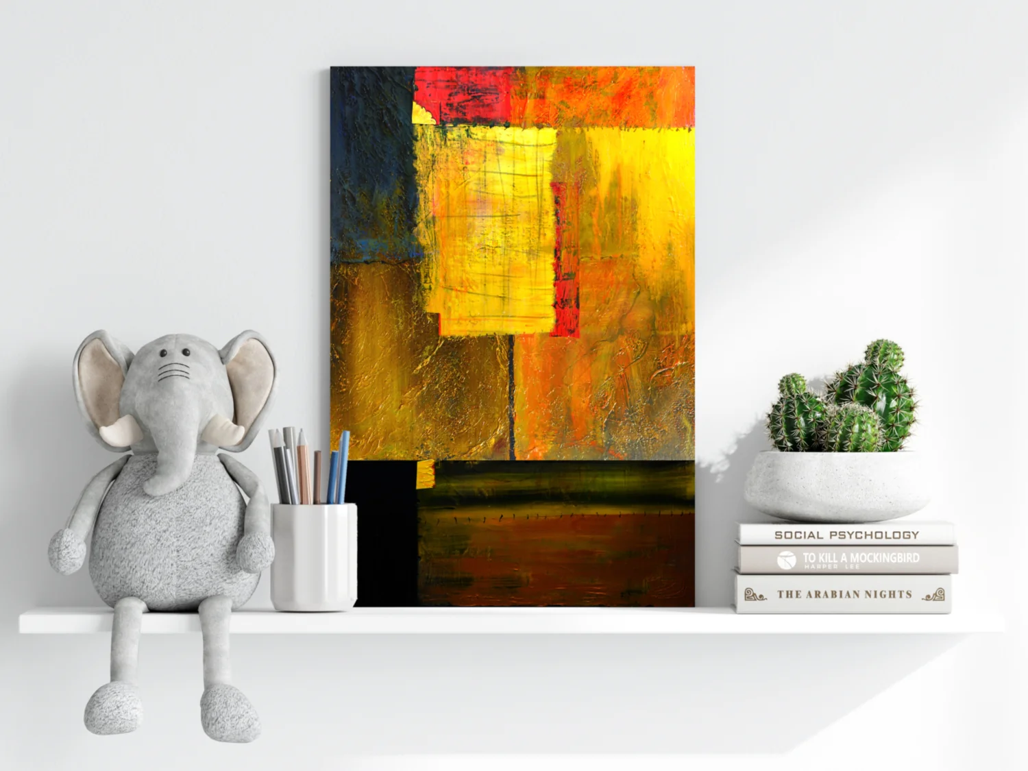 Abstract Aluminum Print - Image 6