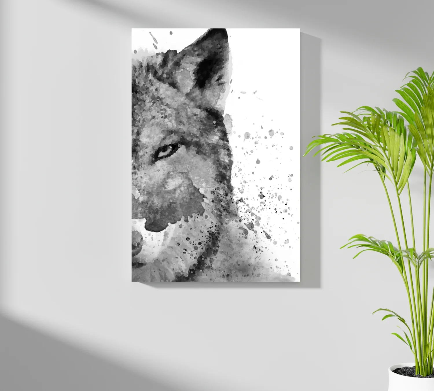 Wolf Aluminum Print - Image 7