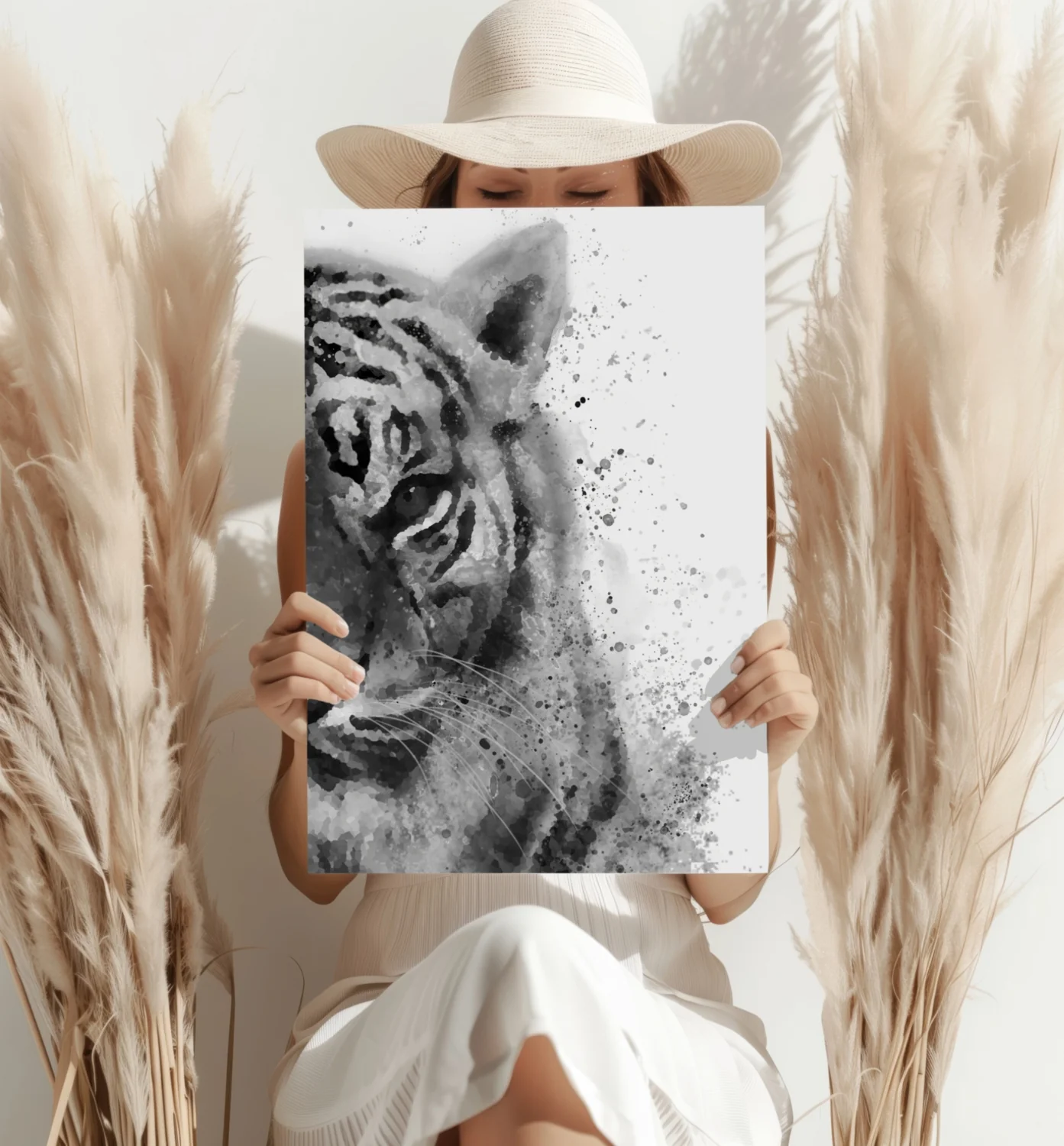 Tiger Aluminum Print - Image 4