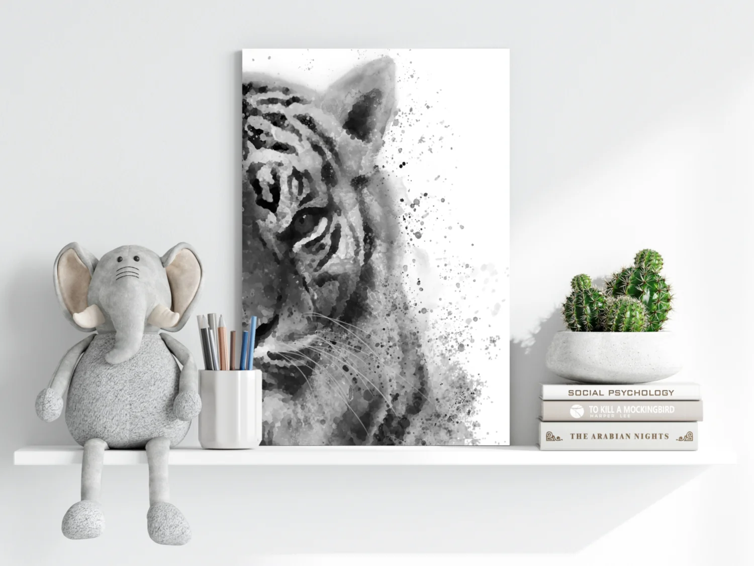 Tiger Aluminum Print - Image 6