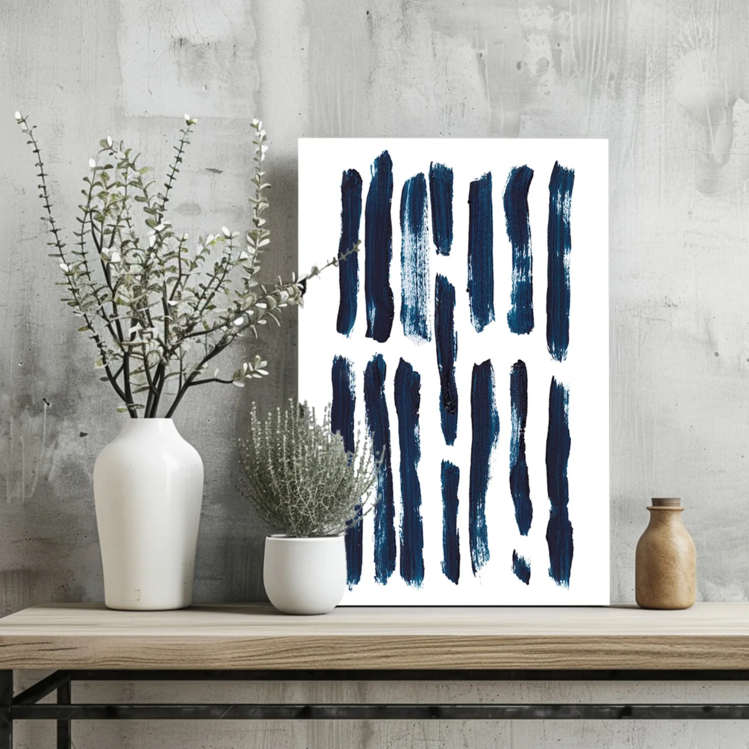 Abstract Lines Aluminum Print - Image 2
