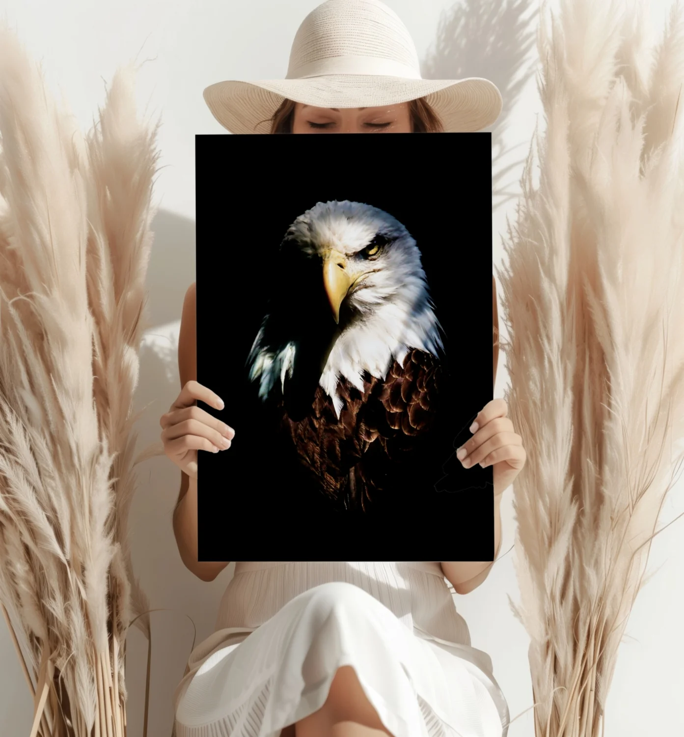 Eagle Aluminum Print - Image 4