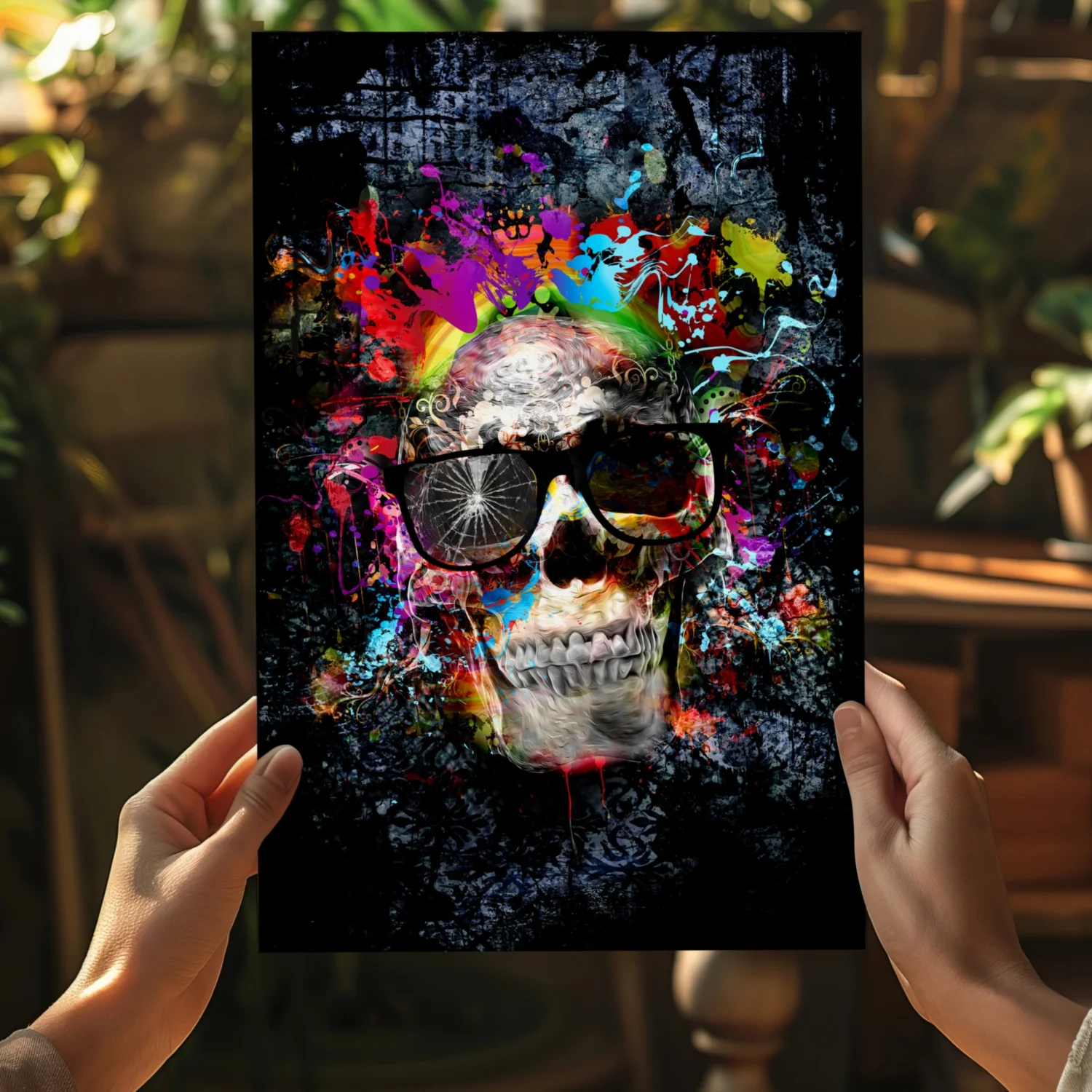Skull Aluminum Print - Image 5