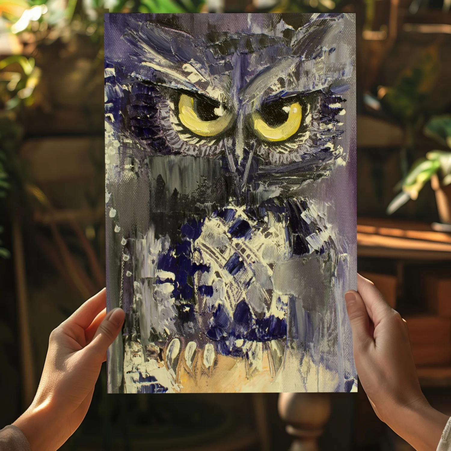 Owl Aluminum Print - Image 5