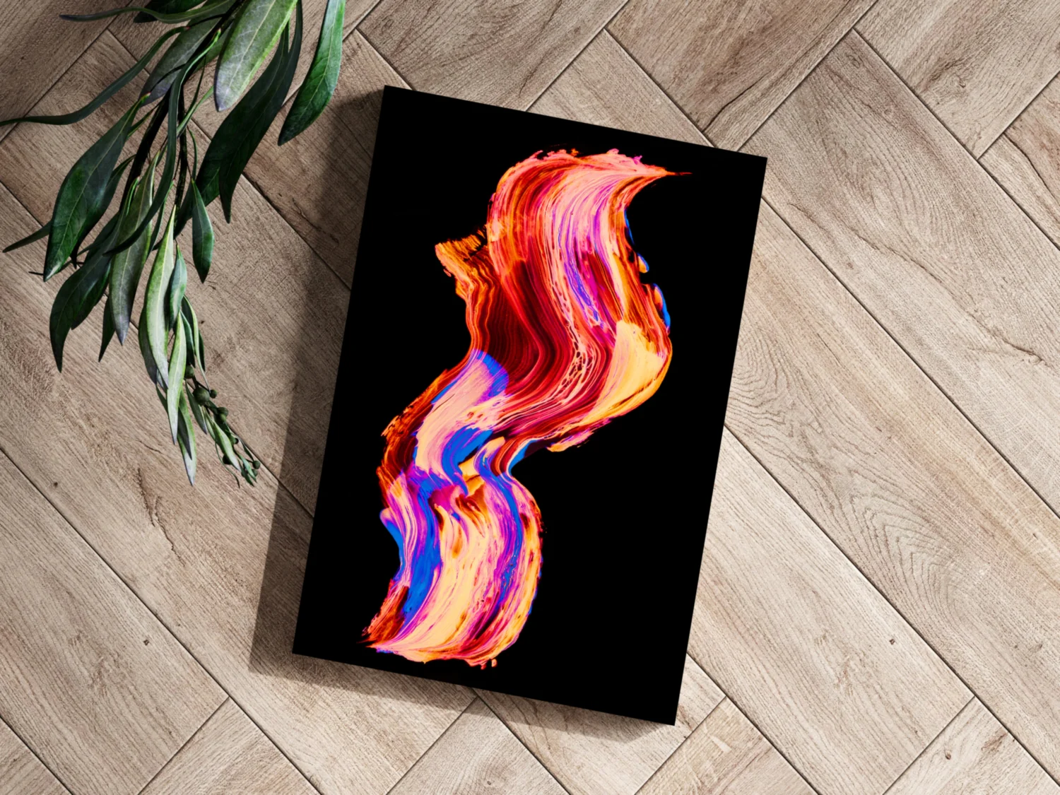Abstract Art Aluminum Print - Image 3