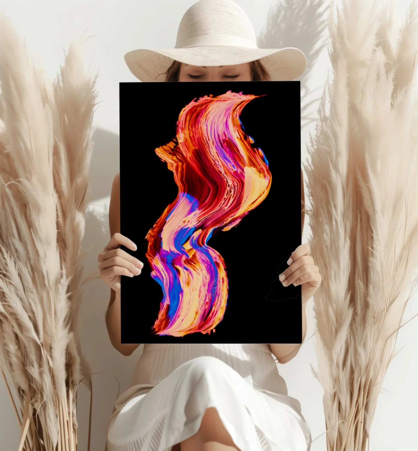 Abstract Art Aluminum Print - Image 4