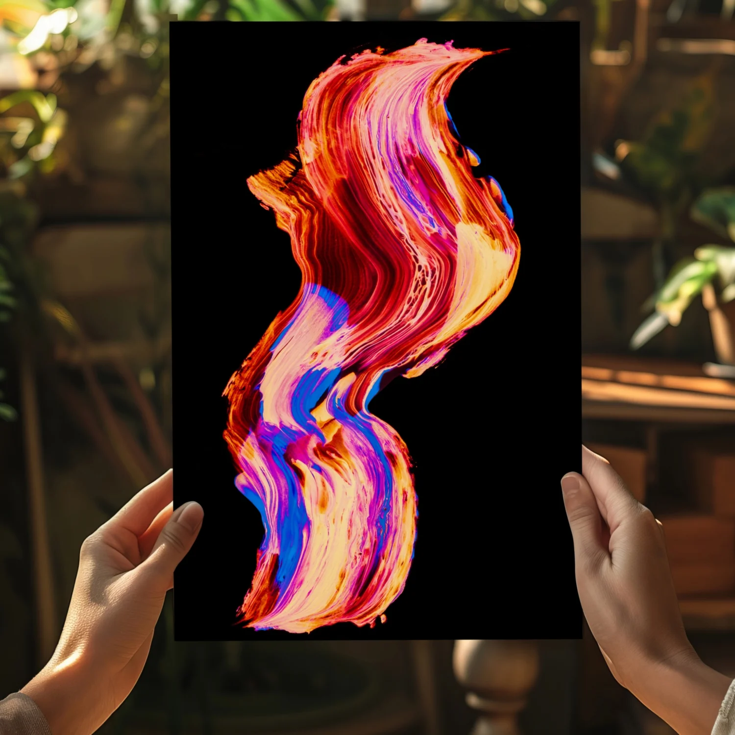 Abstract Art Aluminum Print - Image 5