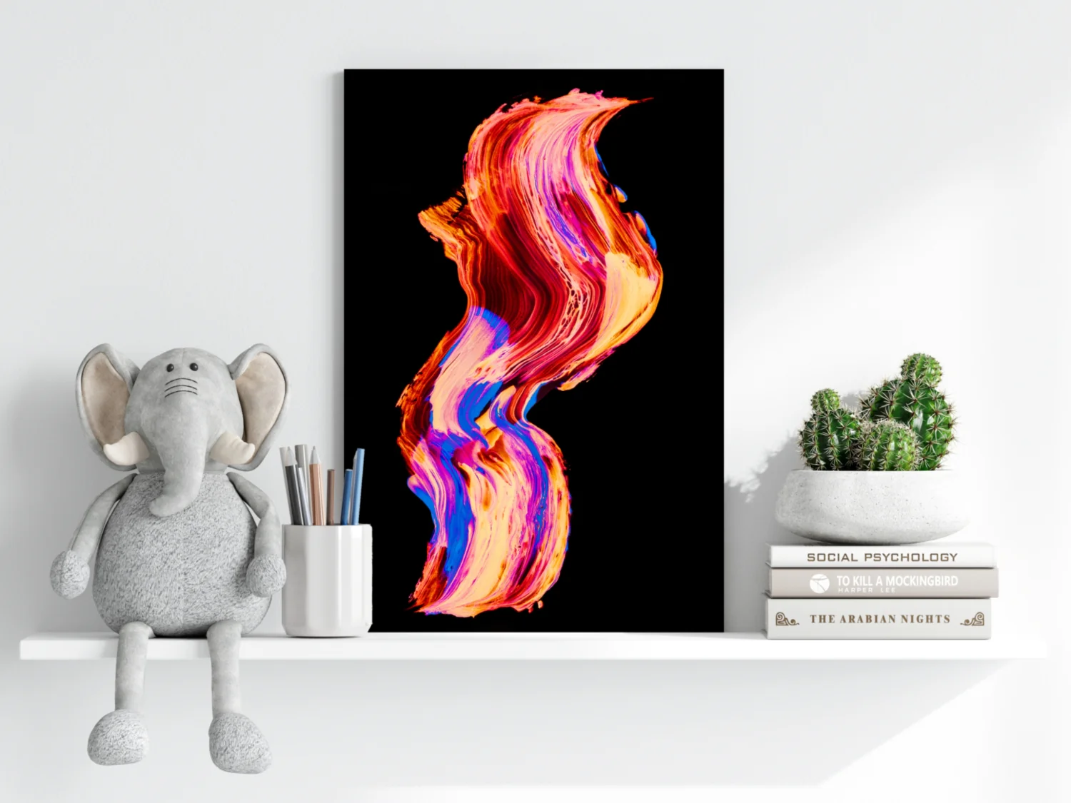 Abstract Art Aluminum Print - Image 6