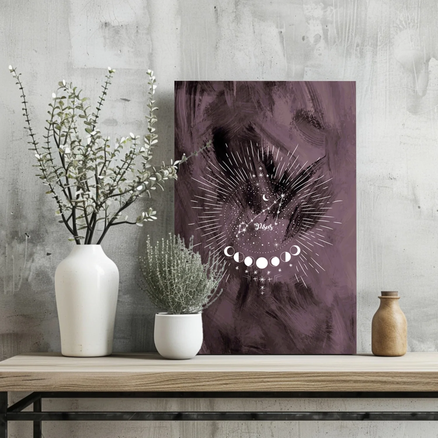 Pisces Aluminum Print - Image 2