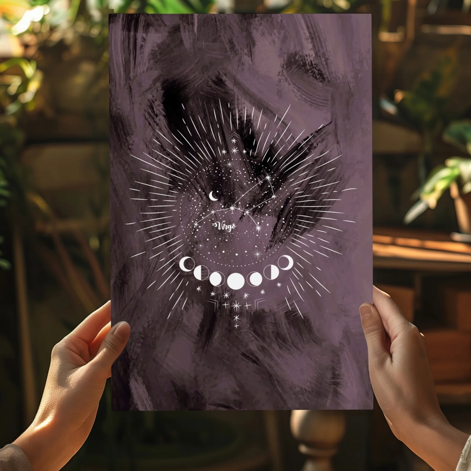 Virgo Aluminum Print - Image 5