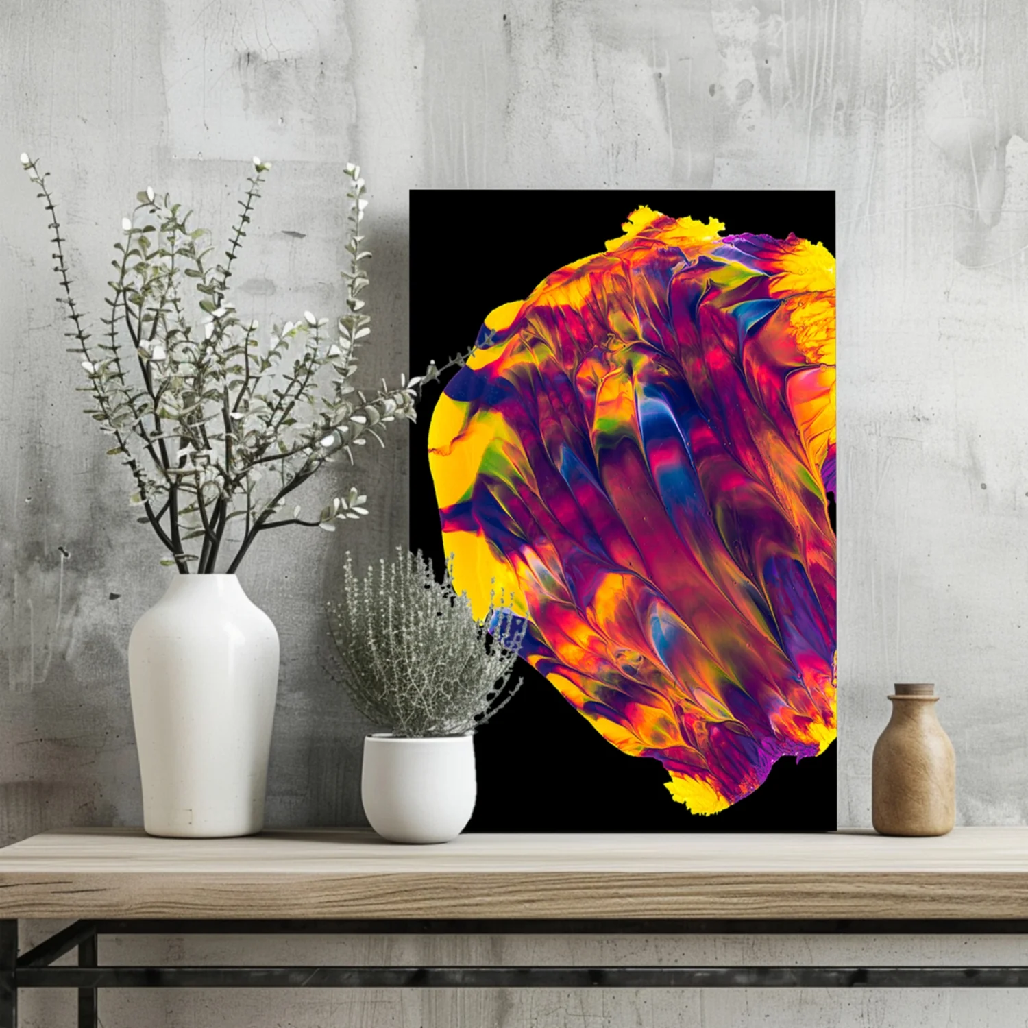 Abstract Art Aluminum Print - Image 2